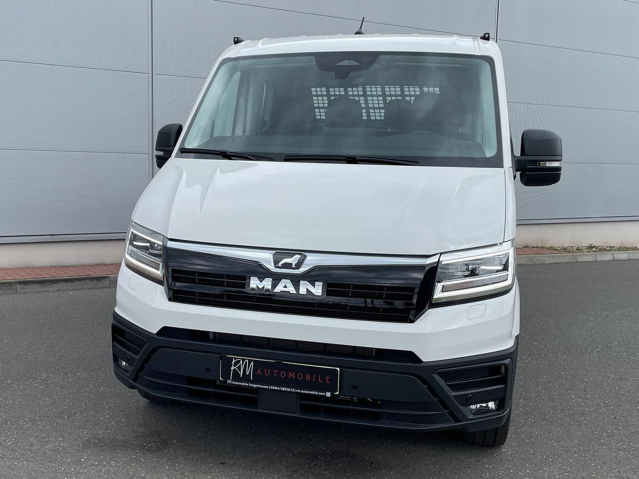 MAN TGE 3.160 Pritsche DOKA MR HECK AHK 3.5t ACC NAV - Open body delivery van, Combi van: picture 4 MAN TGE 3.160 Pritsche DOKA MR HECK AHK 3.5t ACC NAV - Open body delivery van, Combi van: picture 4