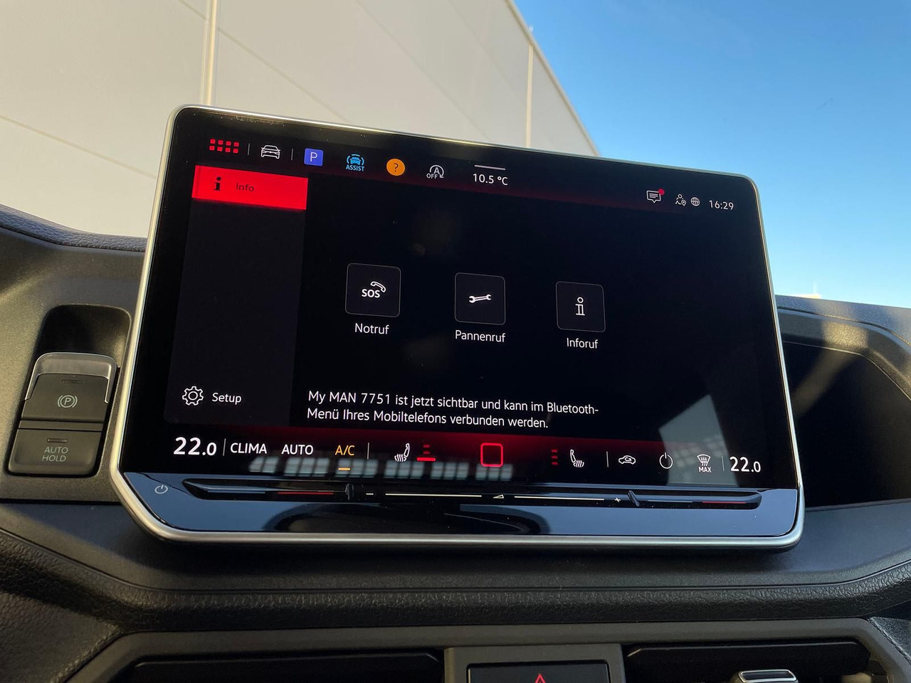 Car MAN TGE 3.180 Pritsche DOKA LR 4x4 ACC LED SHZ Diff.: picture 17