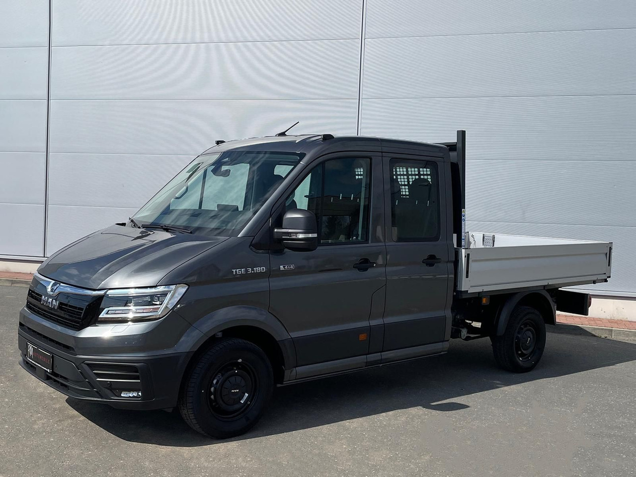 MAN TGE 3.180 Pritsche DOKA MR 4x4 LED TEMP DIFFSPER - Open body delivery van, Combi van: picture 1 MAN TGE 3.180 Pritsche DOKA MR 4x4 LED TEMP DIFFSPER - Open body delivery van, Combi van: picture 1