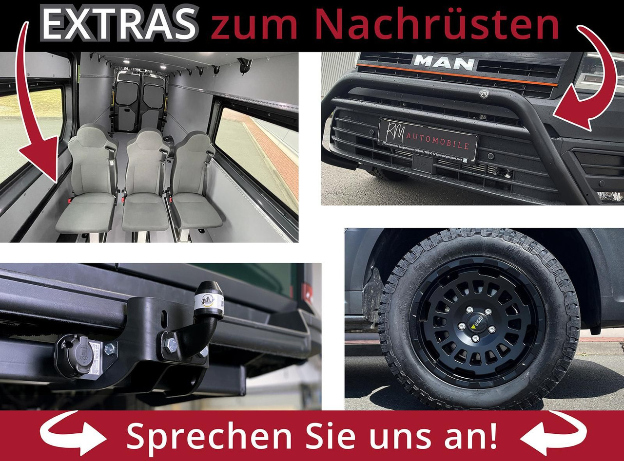 Car MAN TGE 3.200 L3H3 Kasten 4x4 CAMPER DREHSITZE AHK: picture 41