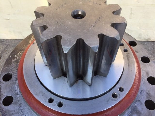 Swing motor for Excavator Liebherr Abtriebswellengehäuse ID-Nr.90013701 mit Abtriebswelle ID-Nr.90204999.  SAT275/260 - SAT275/261 - SAT275/266 - SAT275/289.  #1181#: picture 9