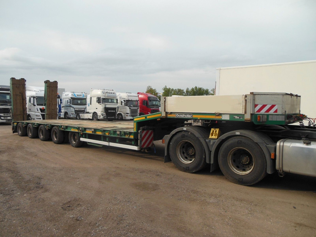 Goldhofer STZ-L 5-54/80, 5 ACHSEN,TELESKOP 7M,4 ACHSE LENK - Low loader semi-trailer: picture 2 Goldhofer STZ-L 5-54/80, 5 ACHSEN,TELESKOP 7M,4 ACHSE LENK - Low loader semi-trailer: picture 2