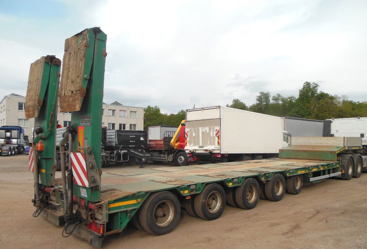 Goldhofer STZ-L 5-54/80, 5 ACHSEN,TELESKOP 7M,4 ACHSE LENK - Low loader semi-trailer: picture 3 Goldhofer STZ-L 5-54/80, 5 ACHSEN,TELESKOP 7M,4 ACHSE LENK - Low loader semi-trailer: picture 3