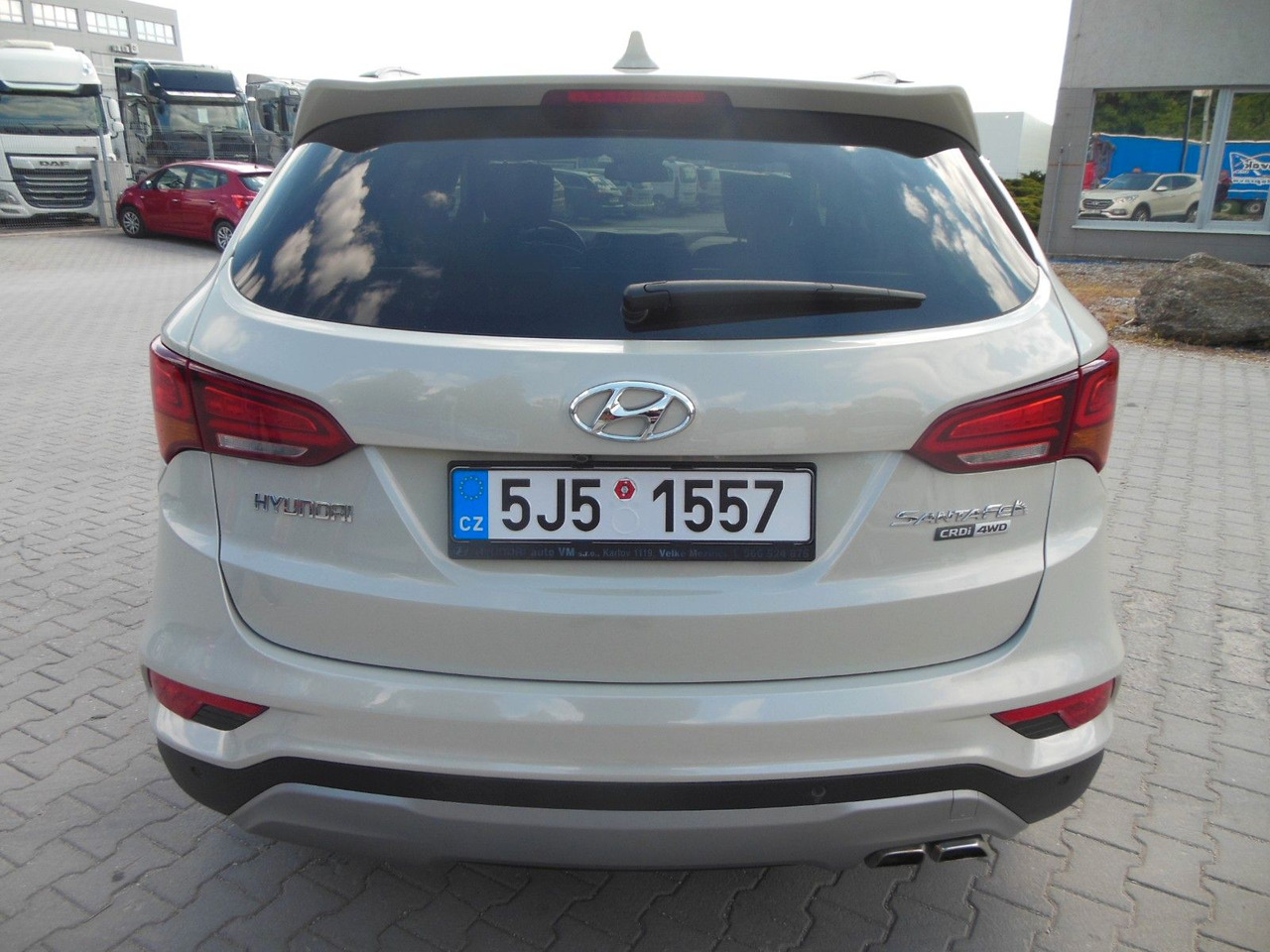 SUV Hyundai Santa Fe 2,2 CRDi, 4WD, Automatic, Leder, Panora: picture 9