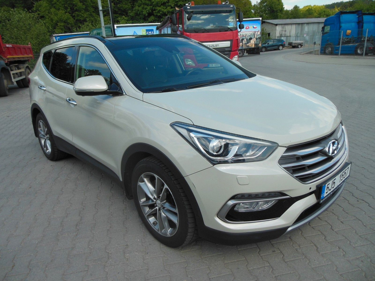 SUV Hyundai Santa Fe 2,2 CRDi, 4WD, Automatic, Leder, Panora: picture 7