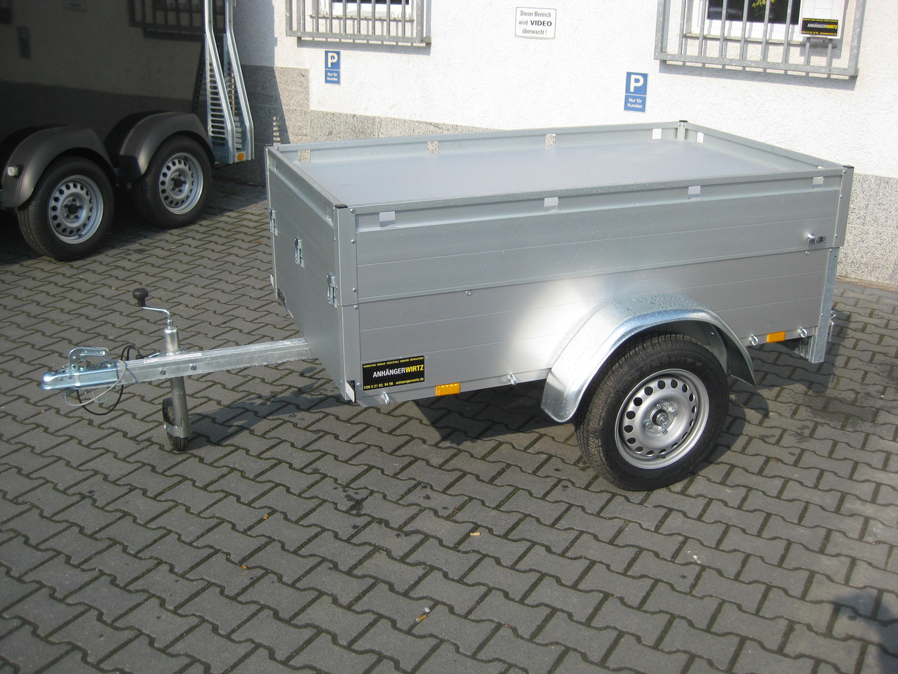 ALUBOXX Deckelanhänger GT 500 HT 181x101x48cm (XXS) 500kg - Car trailer: picture 2 ALUBOXX Deckelanhänger GT 500 HT 181x101x48cm (XXS) 500kg - Car trailer: picture 2