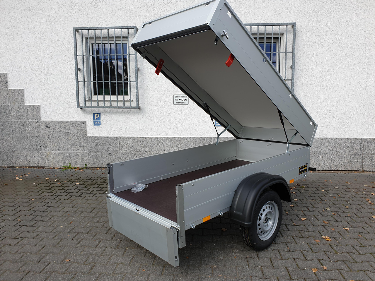 ALUBOXX Deckelanhänger GT 750 HT 201x101x48 cm (XS) 750kg - Car trailer: picture 2 ALUBOXX Deckelanhänger GT 750 HT 201x101x48 cm (XS) 750kg - Car trailer: picture 2