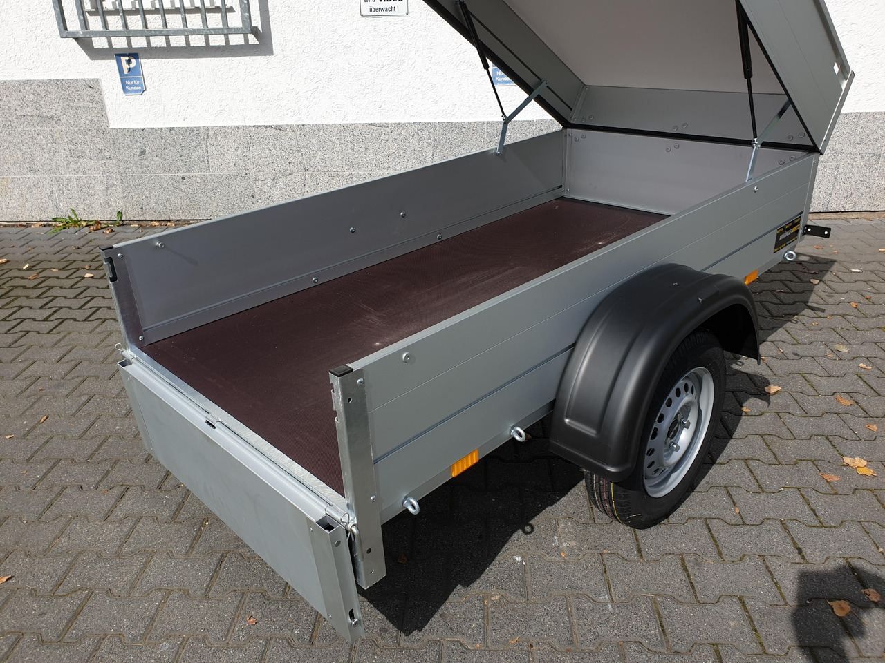 ALUBOXX Deckelanhänger GT 750 HT 201x101x48 cm (XS) 750kg - Car trailer: picture 3 ALUBOXX Deckelanhänger GT 750 HT 201x101x48 cm (XS) 750kg - Car trailer: picture 3