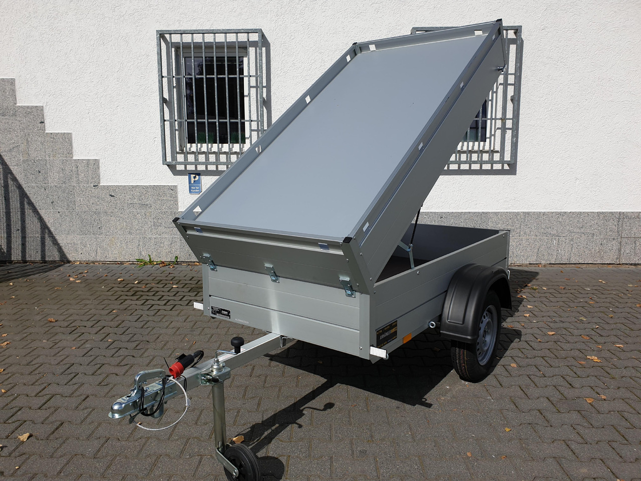 ALUBOXX Deckelanhänger GT 750 HT 201x101x48 cm (XS) 750kg - Car trailer: picture 1 ALUBOXX Deckelanhänger GT 750 HT 201x101x48 cm (XS) 750kg - Car trailer: picture 1