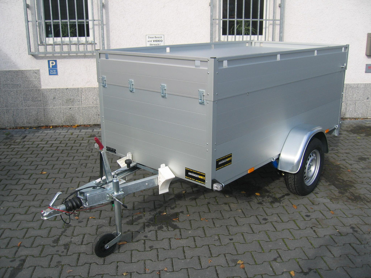 ALUBOXX Deckelanhänger GTB 1200 VT1 251x126x83cm (S) 1160kg Januar Aktion - Car trailer: picture 3 ALUBOXX Deckelanhänger GTB 1200 VT1 251x126x83cm (S) 1160kg Januar Aktion - Car trailer: picture 3