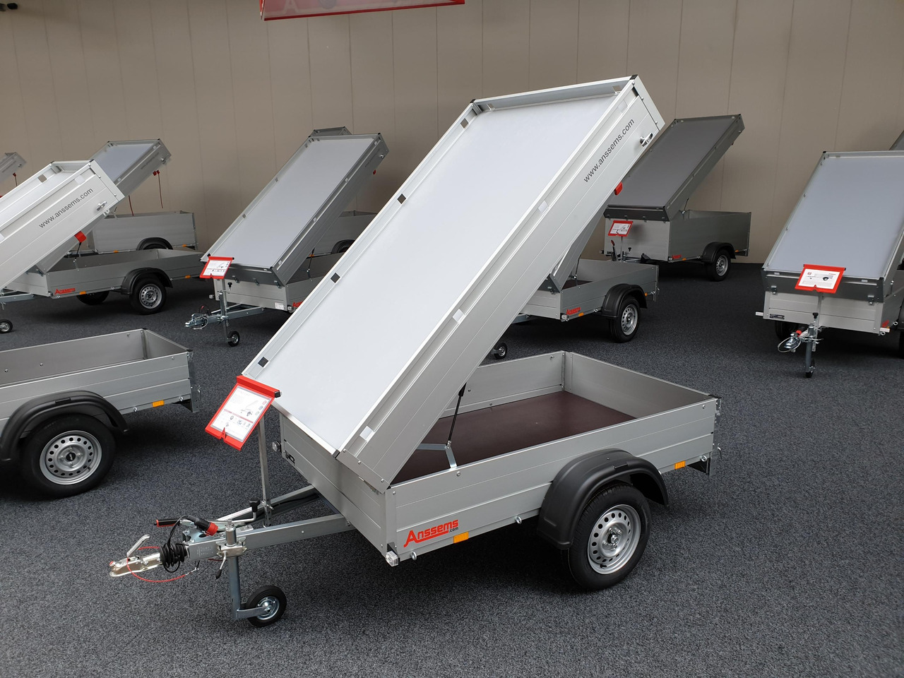 ALUBOXX Deckelanhänger GTB 750 HT 211x126x48 (XS) 750kg Winter Aktion - Car trailer: picture 2 ALUBOXX Deckelanhänger GTB 750 HT 211x126x48 (XS) 750kg Winter Aktion - Car trailer: picture 2