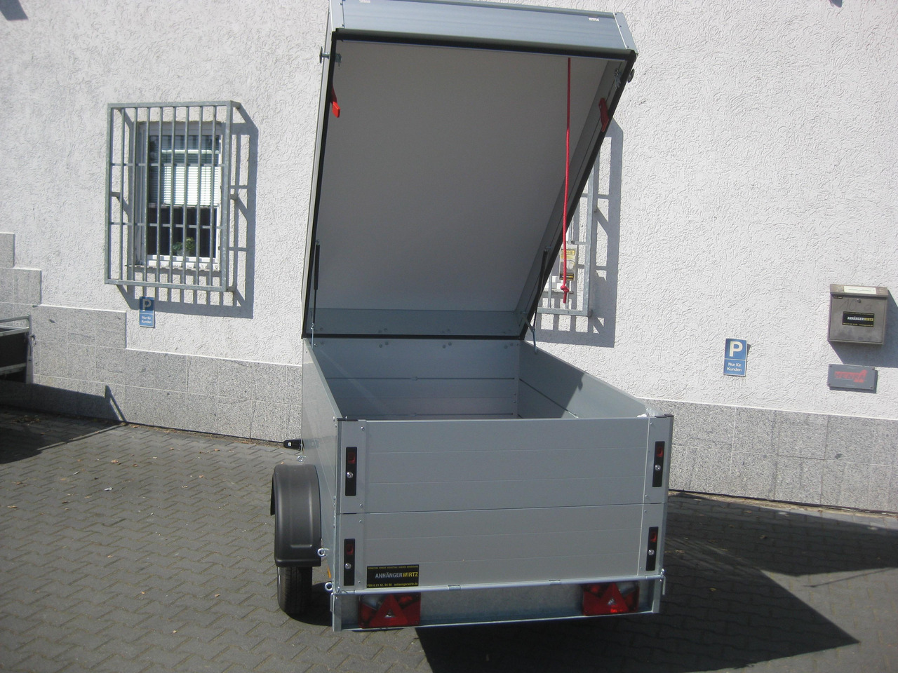 ALUBOXX Deckelanhänger GTB 750 VT1 211x126x83cm (XS) 750kg - Car trailer: picture 5 ALUBOXX Deckelanhänger GTB 750 VT1 211x126x83cm (XS) 750kg - Car trailer: picture 5