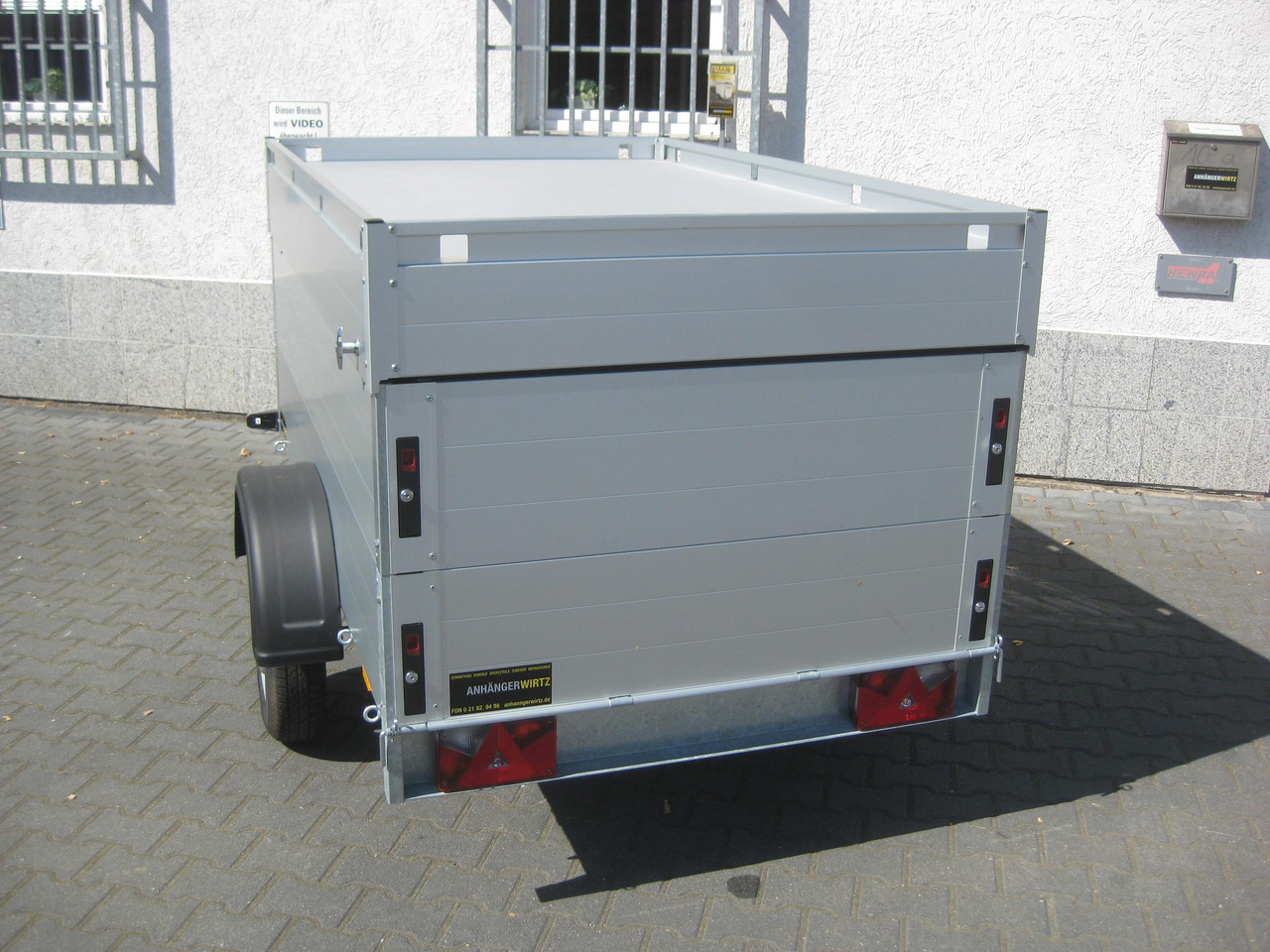 ALUBOXX Deckelanhänger GTB 750 VT1 211x126x83cm (XS) 750kg - Car trailer: picture 4 ALUBOXX Deckelanhänger GTB 750 VT1 211x126x83cm (XS) 750kg - Car trailer: picture 4