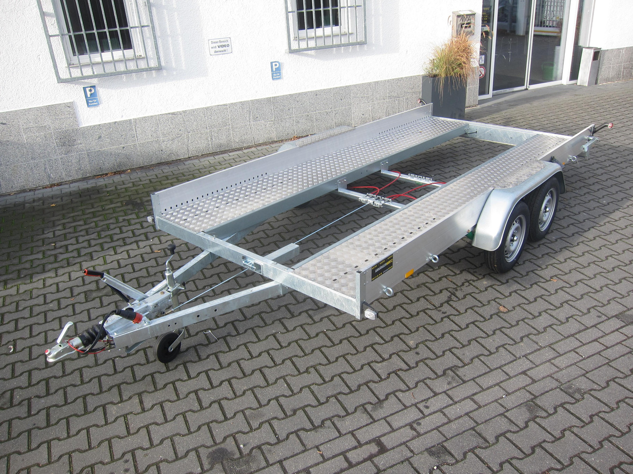 Autotransporter trailer Anssems AMT ECO 2000 light 400x188x18cm (XL) Alurampen 2000kg Wohnmobilanhänger Januar Aktion: picture 6
