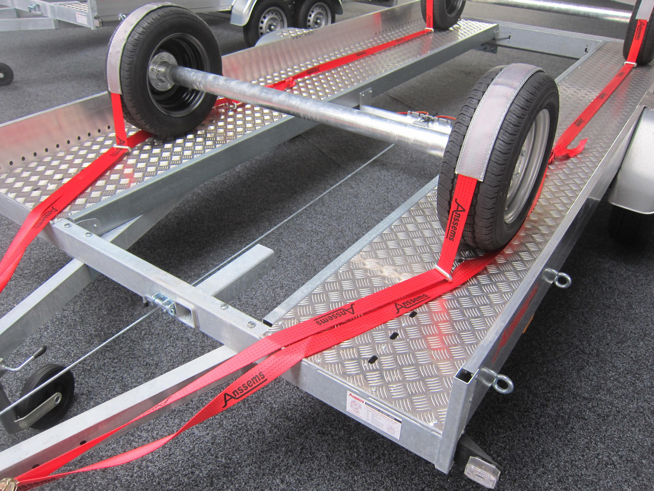 Autotransporter trailer Anssems AMT ECO 2000 light 400x188x18cm (XL) Alurampen 2000kg Wohnmobilanhänger Januar Aktion: picture 14
