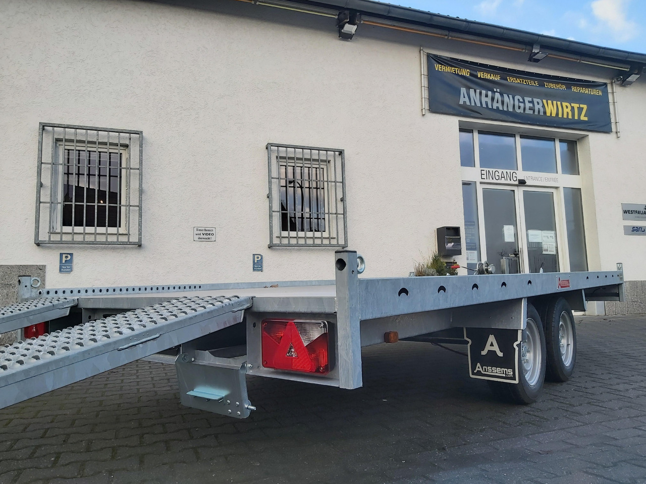 Anssems MSX 3000 Multitransporter 405x200cm Aluboden 3000kg Aktion bei Onlinekauf - Dropside/ Flatbed trailer: picture 3 Anssems MSX 3000 Multitransporter 405x200cm Aluboden 3000kg Aktion bei Onlinekauf - Dropside/ Flatbed trailer: picture 3