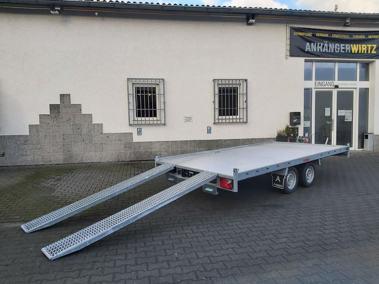 Anssems MSX 3000 Multitransporter 405x200cm Aluboden 3000kg Aktion bei Onlinekauf - Dropside/ Flatbed trailer: picture 2 Anssems MSX 3000 Multitransporter 405x200cm Aluboden 3000kg Aktion bei Onlinekauf - Dropside/ Flatbed trailer: picture 2
