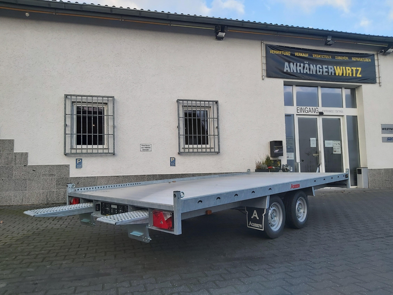 Anssems MSX 3000 Multitransporter 405x200cm Aluboden 3000kg Aktion bei Onlinekauf - Dropside/ Flatbed trailer: picture 4 Anssems MSX 3000 Multitransporter 405x200cm Aluboden 3000kg Aktion bei Onlinekauf - Dropside/ Flatbed trailer: picture 4