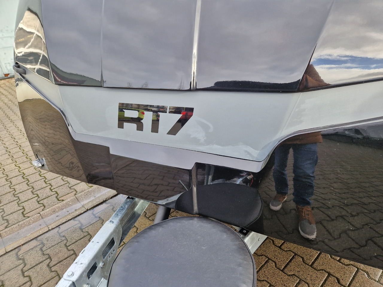 Autotransporter trailer BJT Race Transporter 7 397-6023-35-3-10-B 600x228x189cm black Alufelgen Tridem 3500kg: picture 11