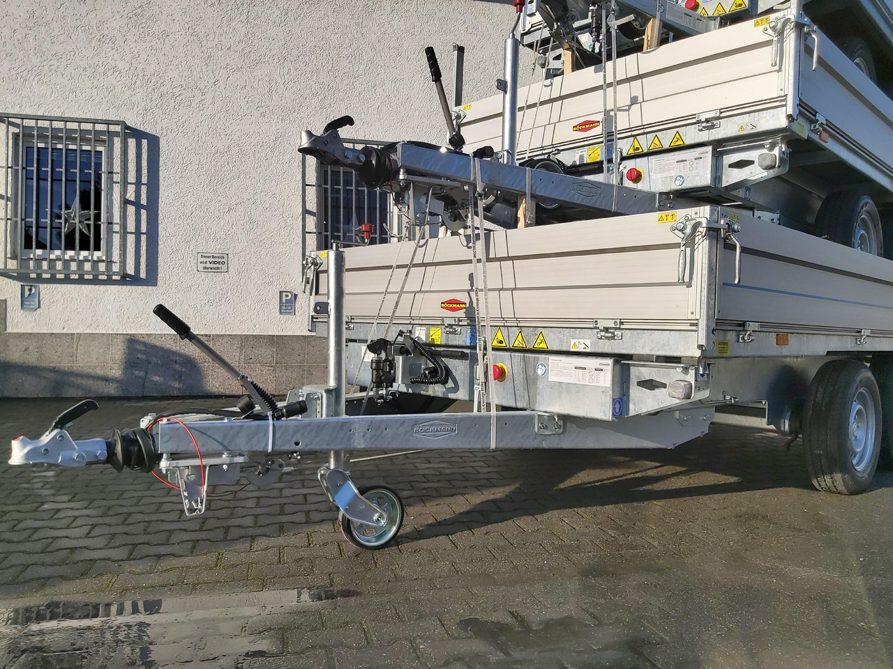 Böckmann Kipper DK AL 4121/35 Profi Elektrisch + NHP (XL) 3500kg Modell 2022 - Tipper trailer: picture 2 Böckmann Kipper DK AL 4121/35 Profi Elektrisch + NHP (XL) 3500kg Modell 2022 - Tipper trailer: picture 2