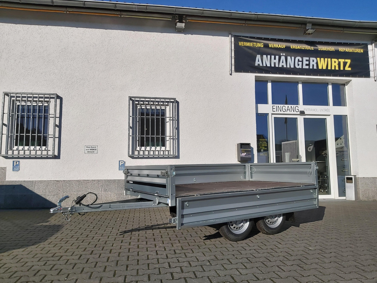 Brenderup 3251 STU 750 250x142x35cm Tandemachse 13" (S) 750kg - Dropside/ Flatbed trailer: picture 3 Brenderup 3251 STU 750 250x142x35cm Tandemachse 13" (S) 750kg - Dropside/ Flatbed trailer: picture 3