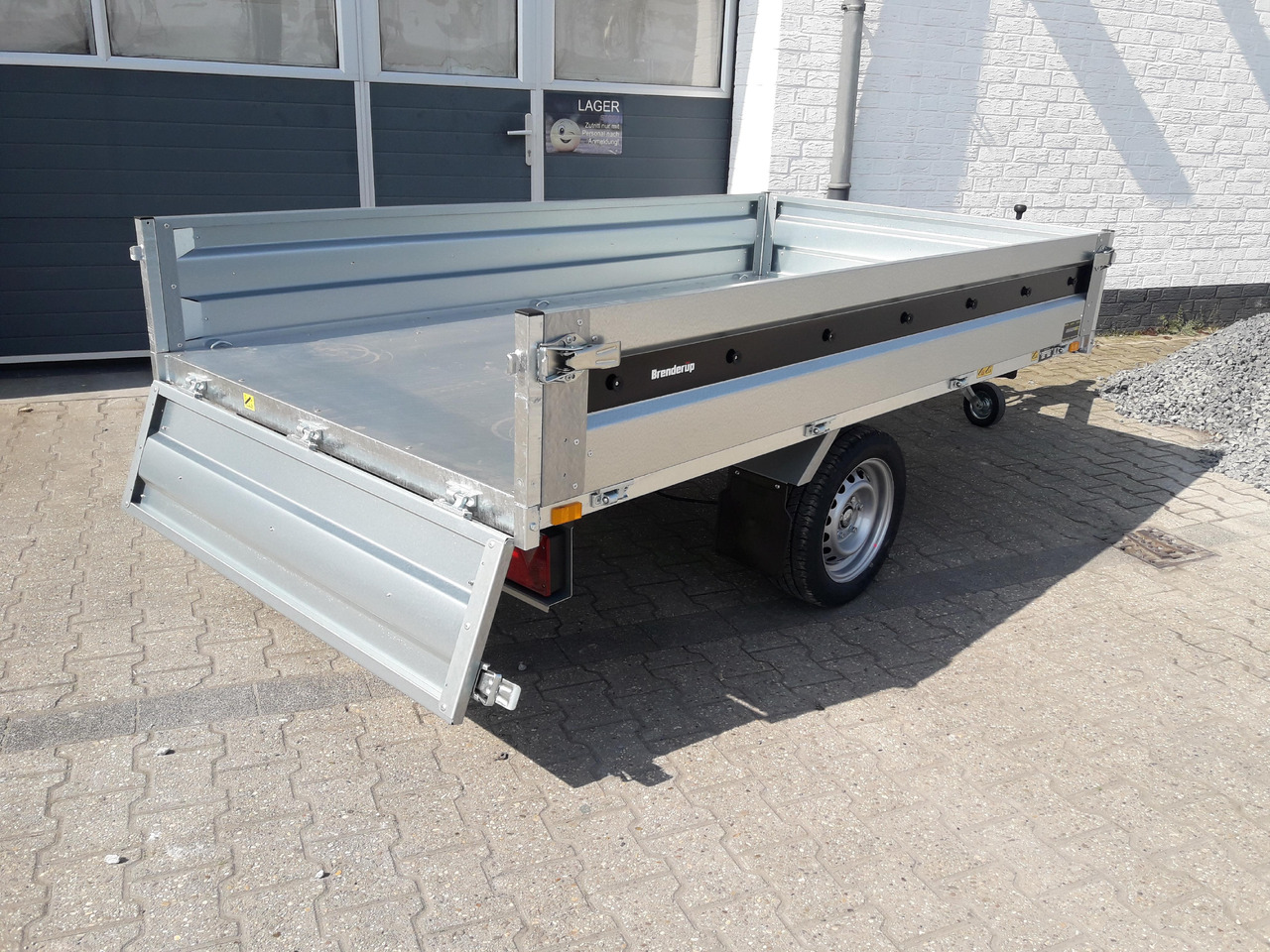 Brenderup Kipper BT 4260 SB 259x143x35cm Stahlwände Stahlboden (S) 1800kg - Tipper trailer: picture 5 Brenderup Kipper BT 4260 SB 259x143x35cm Stahlwände Stahlboden (S) 1800kg - Tipper trailer: picture 5