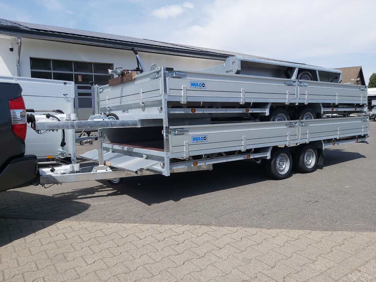 MEDAX - 2 3500 502x223x30cm Tandem 12" niedrig Fahrrgestell (XXL) 3500kg - Dropside/ Flatbed trailer: picture 1 MEDAX - 2 3500 502x223x30cm Tandem 12" niedrig Fahrrgestell (XXL) 3500kg - Dropside/ Flatbed trailer: picture 1