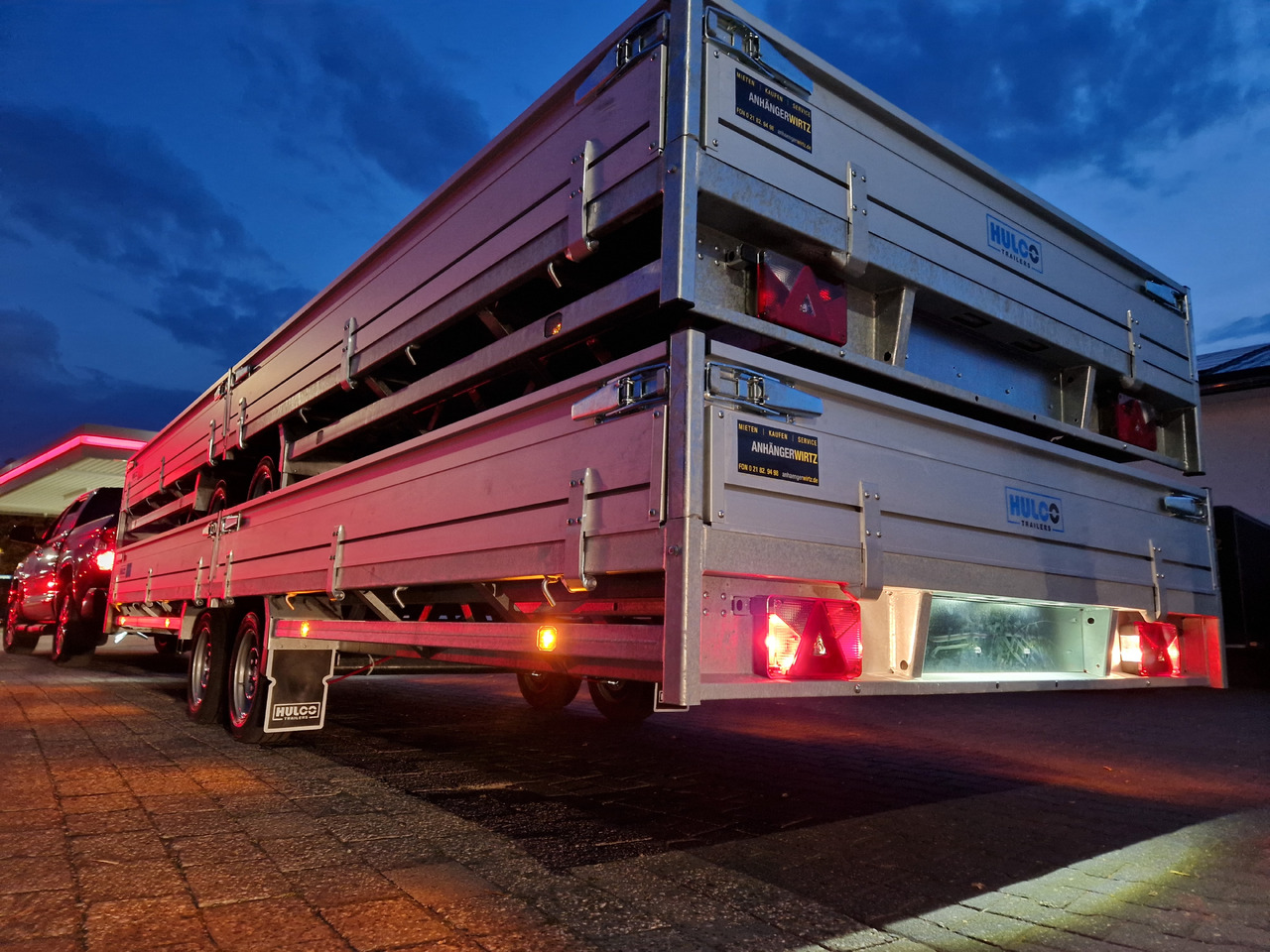 MEDAX - 2 3500 502x223x30cm Tandem 12" niedrig Fahrrgestell (XXL) 3500kg - Dropside/ Flatbed trailer: picture 5 MEDAX - 2 3500 502x223x30cm Tandem 12" niedrig Fahrrgestell (XXL) 3500kg - Dropside/ Flatbed trailer: picture 5