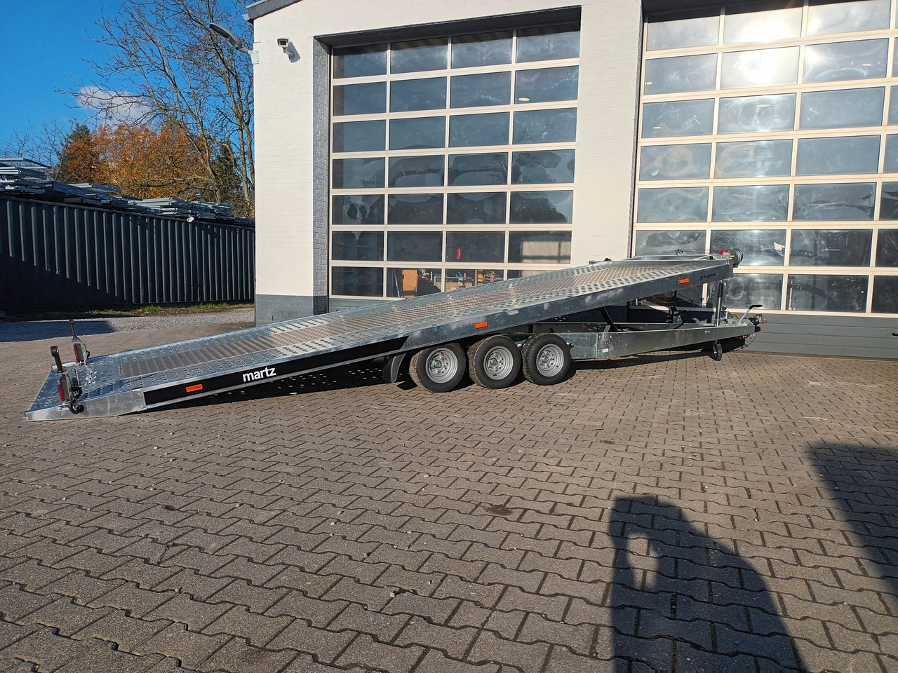 Martz Cartrailer GT KIPP 580/3 3,5T 580x215cm Profi Lohr Stahl & Aluboden Tridem 10" 3500kg 100km/H - Autotransporter trailer: picture 1 Martz Cartrailer GT KIPP 580/3 3,5T 580x215cm Profi Lohr Stahl & Aluboden Tridem 10" 3500kg 100km/H - Autotransporter trailer: picture 1
