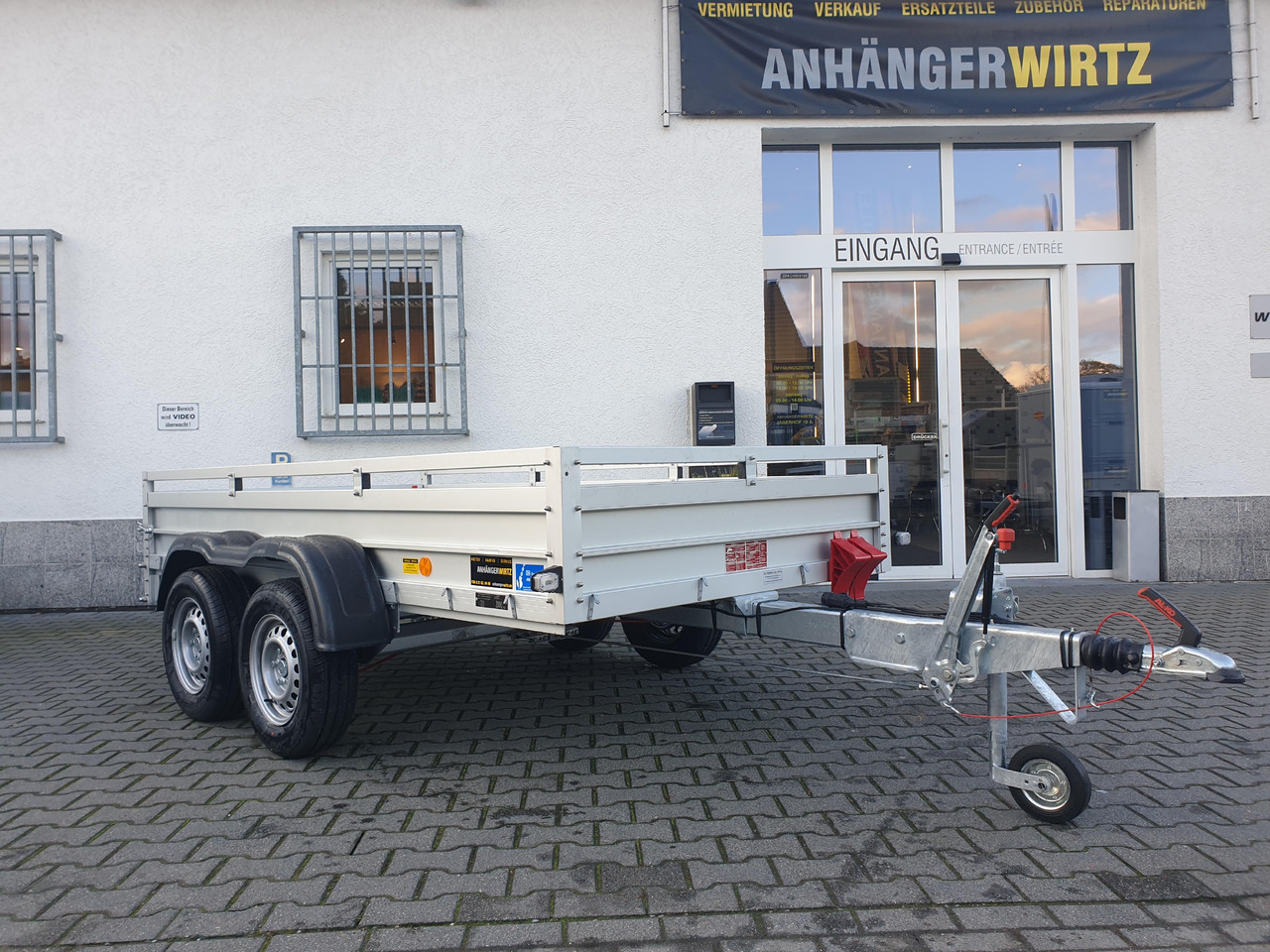PKW Anhänger Koch Aluline+ 7.20 150.300.20 Hobbyline 300x150x44cm Aluboden (M) 2000kg - Car trailer: picture 3 PKW Anhänger Koch Aluline+ 7.20 150.300.20 Hobbyline 300x150x44cm Aluboden (M) 2000kg - Car trailer: picture 3