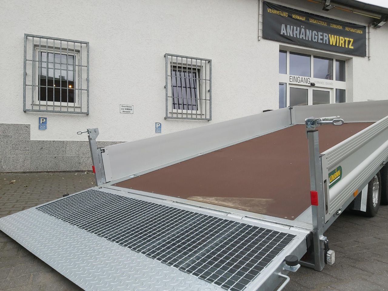 Unsinn Maschinentransporter PKL 3042-10-2040 426x204x350cm easyload Alufelgen 3000kg - Dropside/ Flatbed trailer: picture 3 Unsinn Maschinentransporter PKL 3042-10-2040 426x204x350cm easyload Alufelgen 3000kg - Dropside/ Flatbed trailer: picture 3