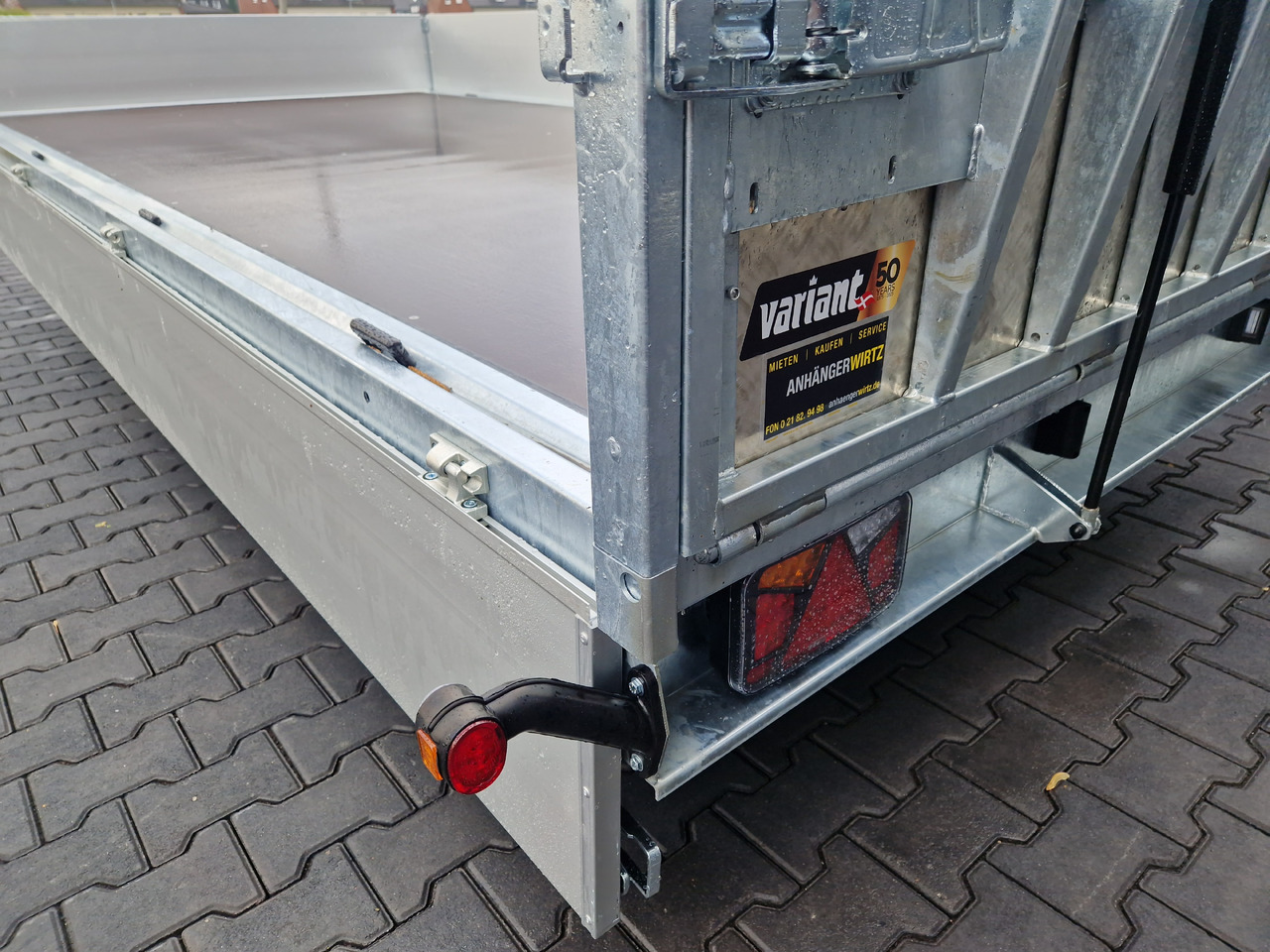 Variant Maschinentransporter 3542 UX Maxi Load Tandem Parabelfeder LED Felgen black 3500kg - Plant trailer: picture 4 Variant Maschinentransporter 3542 UX Maxi Load Tandem Parabelfeder LED Felgen black 3500kg - Plant trailer: picture 4