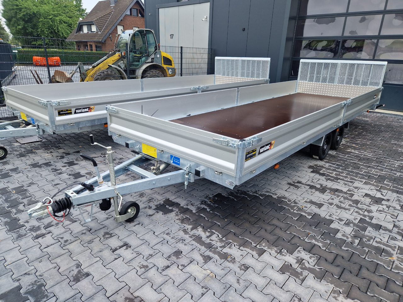 Variant Maschinentransporter 3562 UX Maxi Load 620x210x30cm LED Felgen black 3500kg 2025 - Plant trailer: picture 1 Variant Maschinentransporter 3562 UX Maxi Load 620x210x30cm LED Felgen black 3500kg 2025 - Plant trailer: picture 1