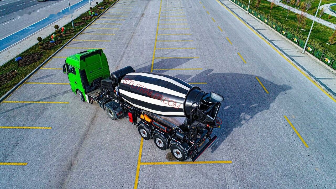 New Concrete mixer semi-trailer STU 14,7m3 Concrete Mixer Trailer: picture 10 New Concrete mixer semi-trailer STU 14,7m3 Concrete Mixer Trailer: picture 10