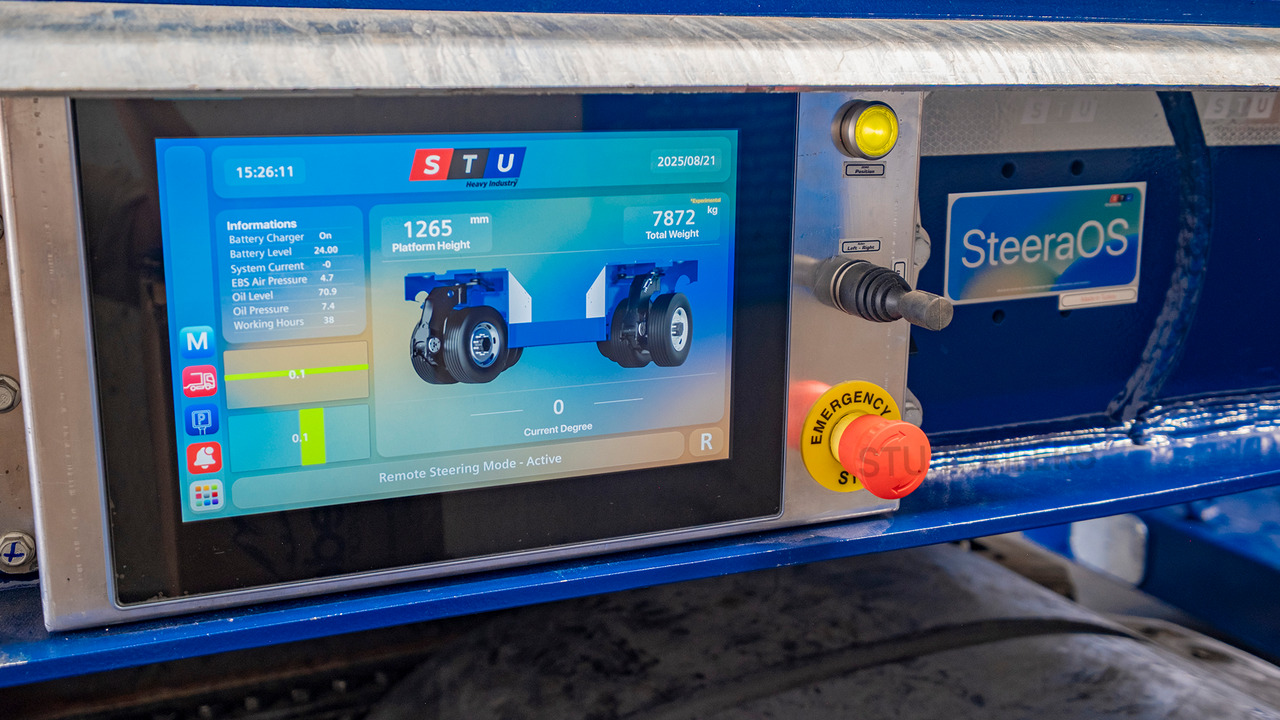 STU 2025 - Low loader semi-trailer: picture 5 STU 2025 - Low loader semi-trailer: picture 5