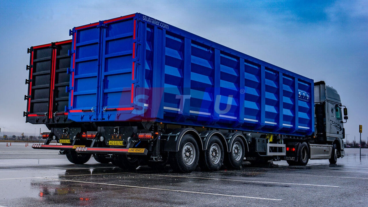 STU 71m3 Tipper Trailer For Scrap Metal - Tipper semi-trailer: picture 5 STU 71m3 Tipper Trailer For Scrap Metal - Tipper semi-trailer: picture 5