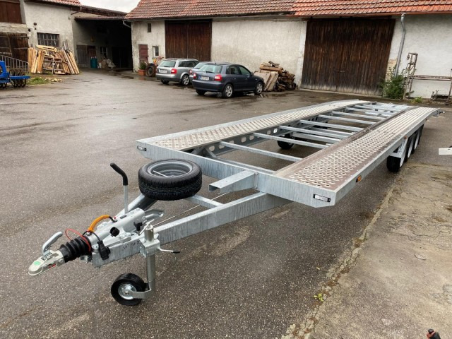 Gala BGG Taurus Duo 85 35 3, 8500 x 2150 mm, 3-Achs, für 2 Autos - Autotransporter trailer: picture 1 Gala BGG Taurus Duo 85 35 3, 8500 x 2150 mm, 3-Achs, für 2 Autos - Autotransporter trailer: picture 1