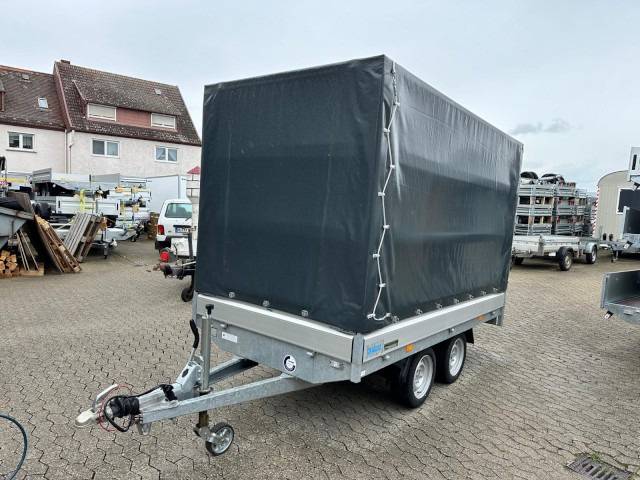Hapert Azure H-2 Hochlader 3050 x 1600 x 300 mm, mit Plane 180 cm anthrazit ZG 2,0 to. - Car trailer: picture 5 Hapert Azure H-2 Hochlader 3050 x 1600 x 300 mm, mit Plane 180 cm anthrazit ZG 2,0 to. - Car trailer: picture 5