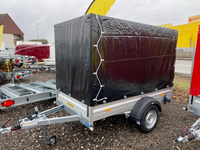 Humbaur HA 132513 mit KV, Hochplane 160 cm, 100 km/h 1300 kg, 2510 x 1310 x 350mm - Car trailer: picture 1 Humbaur HA 132513 mit KV, Hochplane 160 cm, 100 km/h 1300 kg, 2510 x 1310 x 350mm - Car trailer: picture 1