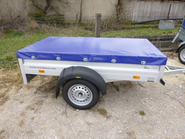 Humbaur HA 752111 mit Flachplane, 2050 x 1100 x 350 mm - Car trailer: picture 3 Humbaur HA 752111 mit Flachplane, 2050 x 1100 x 350 mm - Car trailer: picture 3