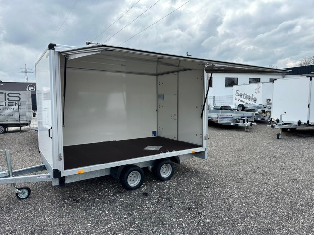 Humbaur Koffer HKN 25 32 21-20 PF30, 2,5 to. Verkaufsklappe 3185x2030x1885 mm - Closed box trailer: picture 1 Humbaur Koffer HKN 25 32 21-20 PF30, 2,5 to. Verkaufsklappe 3185x2030x1885 mm - Closed box trailer: picture 1