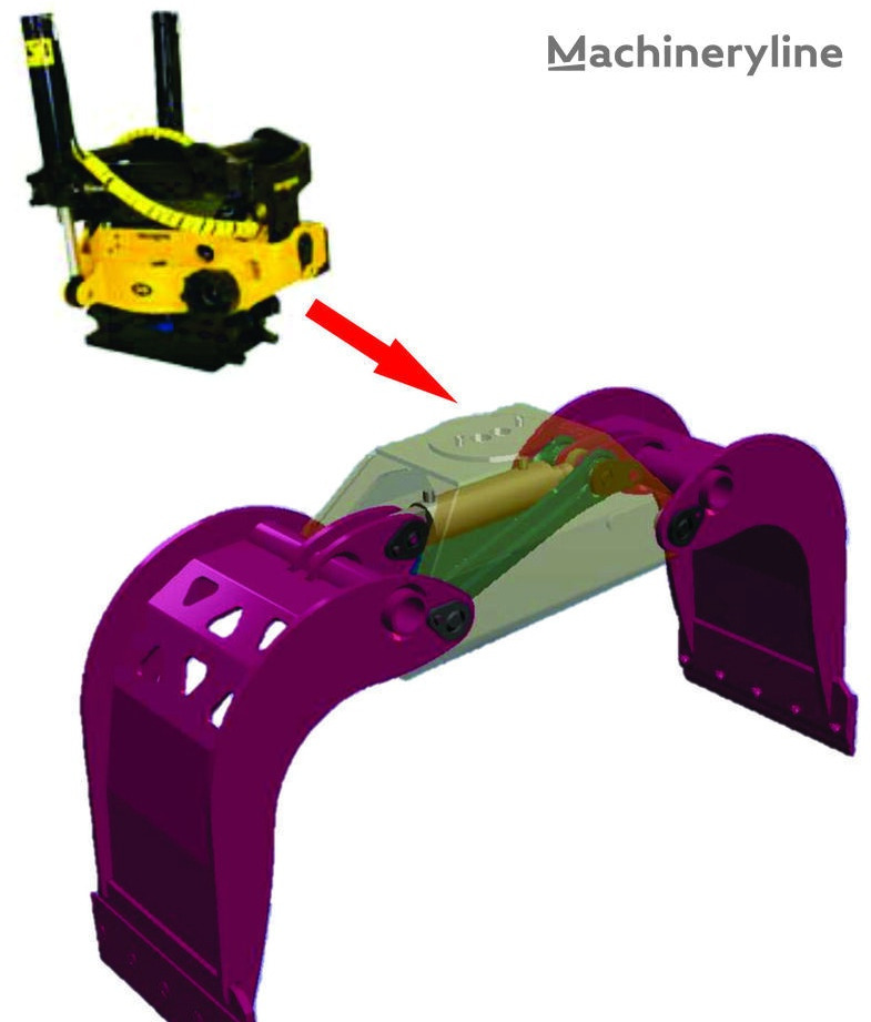 Balavto Grab BG08 - Grapple for Construction machinery: picture 4 Balavto Grab BG08 - Grapple for Construction machinery: picture 4