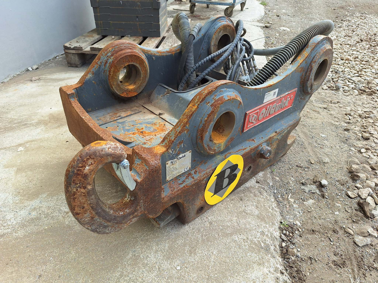 OilQuick hydraulic OQ70/55 - Quick coupler for Construction machinery: picture 1 OilQuick hydraulic OQ70/55 - Quick coupler for Construction machinery: picture 1