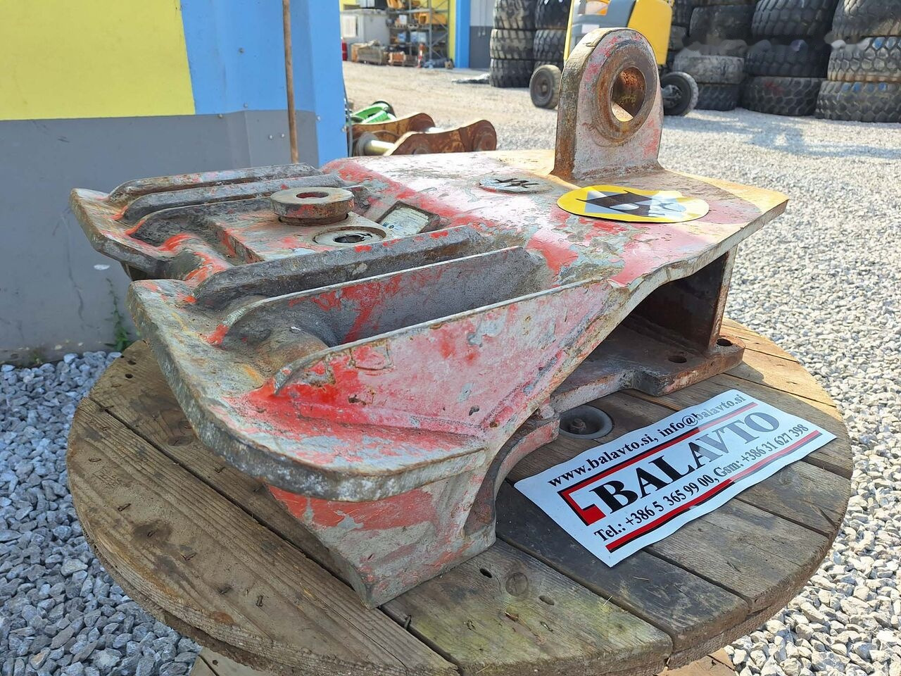 Wimmer aloch 3 attachment plate S3 - Quick coupler for Excavator: picture 1 Wimmer aloch 3 attachment plate S3 - Quick coupler for Excavator: picture 1