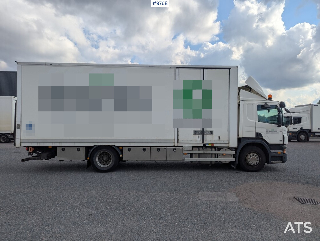 Leasing of  Box Truck Scania P280 4X2 with tail lift Box Truck Scania P280 4X2 with tail lift: picture 10