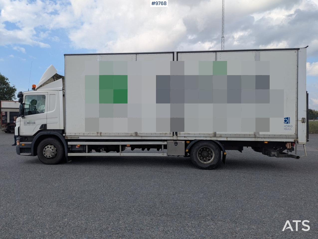 Leasing of  Box Truck Scania P280 4X2 with tail lift Box Truck Scania P280 4X2 with tail lift: picture 7