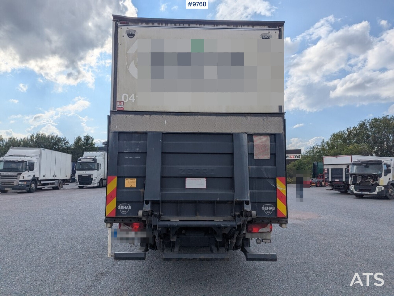 Leasing of  Box Truck Scania P280 4X2 with tail lift Box Truck Scania P280 4X2 with tail lift: picture 9