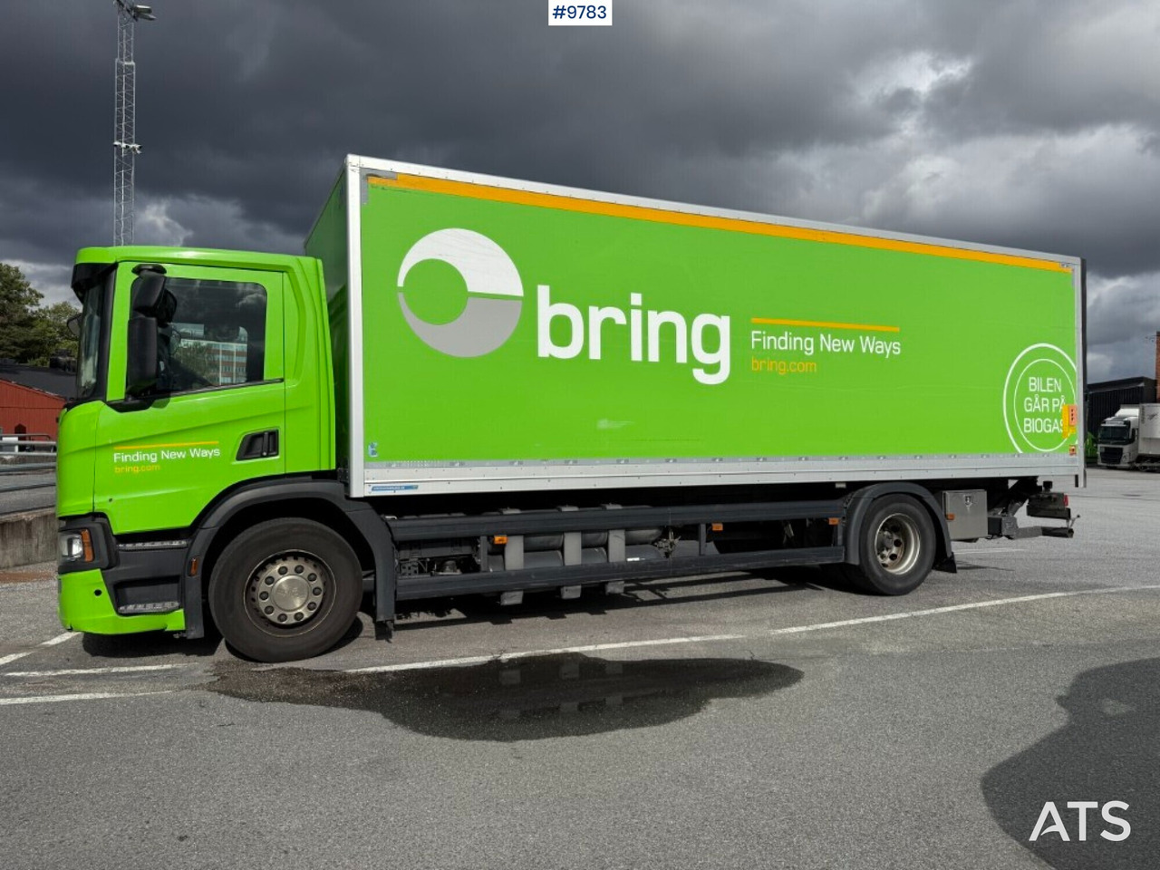 Leasing of  Box truck Scania P280 gas-powered Box truck Scania P280 gas-powered: picture 7 Leasing of  Box truck Scania P280 gas-powered Box truck Scania P280 gas-powered: picture 7