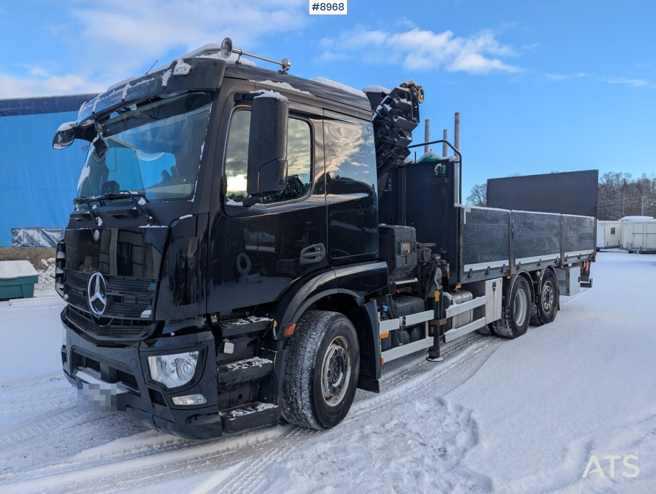 Crane Truck Mercedes Benz Actros HIAB (SEE VIDEO) - Crane truck: picture 1 Crane Truck Mercedes Benz Actros HIAB (SEE VIDEO) - Crane truck: picture 1