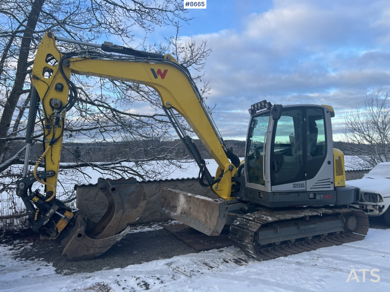 Crawler excavator - Wacker Neuson ET90 - Excavator: picture 1 Crawler excavator - Wacker Neuson ET90 - Excavator: picture 1